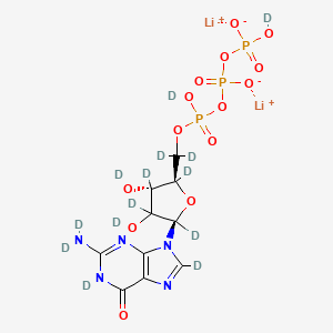 Guanosine triphosphate-d14 (dilithium)