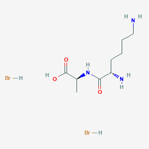 molecular formula C9H21Br2N3O3 B1513609 L-Lysyl-L-alanine dihydrobromide 