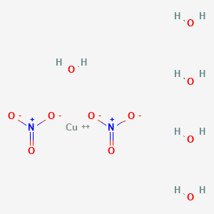 copper;dinitrate;pentahydrate