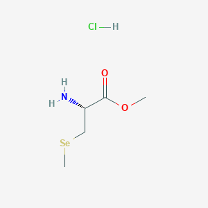 molecular formula C5H12ClNO2Se B1513611 SE-Methylseleno-L-cysteine methyl ester hydrochloride 