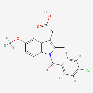 molecular formula C19H16ClNO4 B15136160 Indometacin-d7 