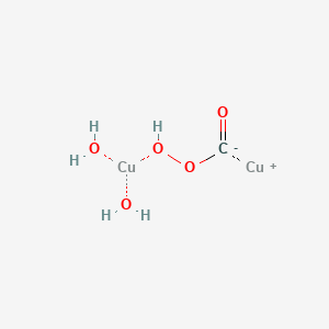 Copper;copper(1+);hydroperoxymethanone;dihydrate