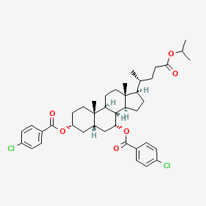 molecular formula C41H52Cl2O6 B15136189 SARS-CoV-2-IN-64 