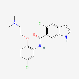 molecular formula C19H19Cl2N3O2 B15136198 Nurr1 agonist 5 