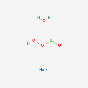 Sodium;hydroperoxy(oxo)borane;hydrate