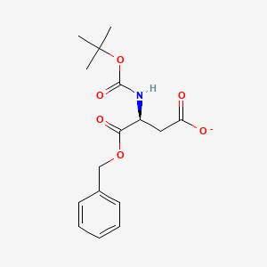 L-Aspartic acid, N-[(1,1-dimethylethoxy)carbonyl]-, 1-(phenylmethyl) ester