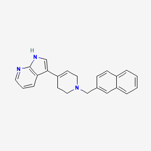 molecular formula C23H21N3 B15136317 Erk5-IN-6 