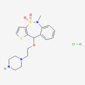 molecular formula C18H24ClN3O3S2 B15136355 Ebov-IN-6 