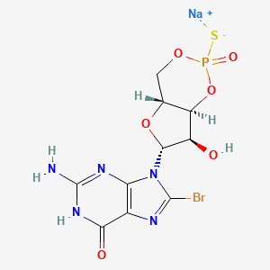 Rp-8-Br-cGMPS (sodium salt)