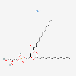 molecular formula C30H59NaO10P B15136493 CID 171714205 