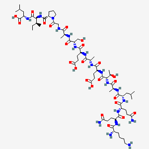 molecular formula C67H114N18O24 B15136614 BTL peptide 