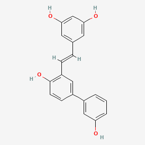 molecular formula C20H16O4 B15136625 Peli1-IN-1 