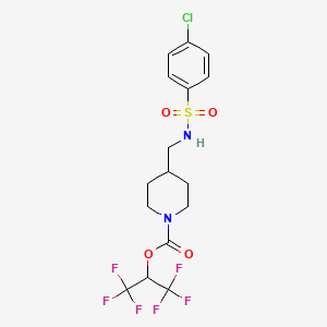 molecular formula C16H17ClF6N2O4S B15136651 Magl-IN-12 