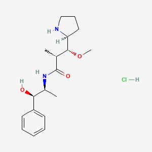 molecular formula C18H29ClN2O3 B15136666 (2R,3R)-Dap-NE (hydrochloride) 