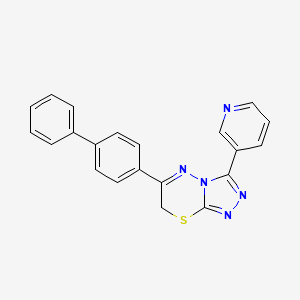 molecular formula C21H15N5S B15136719 Urease-IN-11 