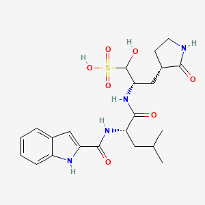 molecular formula C22H30N4O7S B15136762 Olgotrelvir CAS No. 2763596-71-8