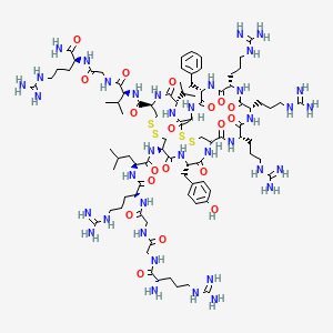 molecular formula C88H147N37O19S4 B15136821 Protegrin-1 