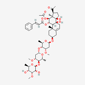 molecular formula C53H76O18 B15136878 Condurango glycoside E 