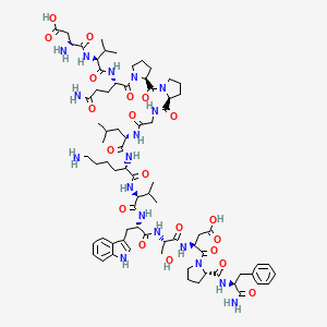 molecular formula C75H110N18O20 B15136899 Phoenixin-14 