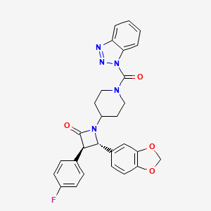 molecular formula C28H24FN5O4 B15136919 Magl-IN-13 