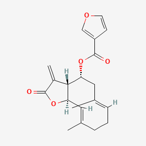 molecular formula C20H22O5 B15136924 beta-Furoyleupatolide 