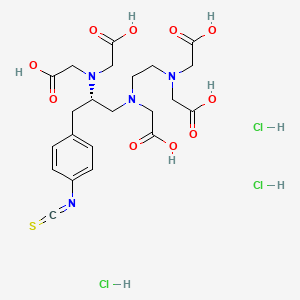 molecular formula C22H31Cl3N4O10S B15136929 Bz-DTPA (hydrochloride) 