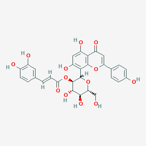 molecular formula C30H26O13 B15136939 Vitexin caffeate 