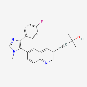 molecular formula C24H20FN3O B15136945 Tnik-IN-8 