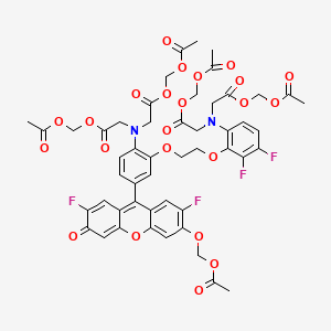 molecular formula C50H46F4N2O23 B15136950 Fluo-4FF AM 