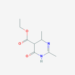 molecular formula C9H14N2O3 B1513701 Ethyl 2,4-dimethyl-6-oxo-1,4,5,6-tetrahydropyrimidine-5-carboxylate 