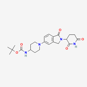 molecular formula C23H30N4O5 B15137060 E3 Ligase Ligand-linker Conjugate 86 