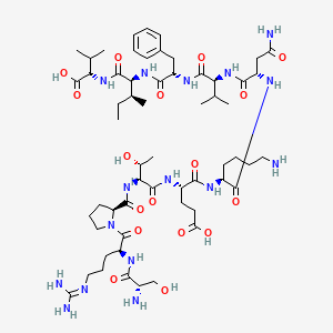 molecular formula C58H96N16O17 B15137071 Connexin mimetic peptide 40GAP27 