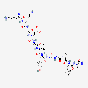 molecular formula C60H93N15O15 B15137090 Abltide 