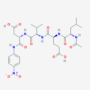 molecular formula C28H40N6O11 B15137132 Ac-LEVD-PNA 