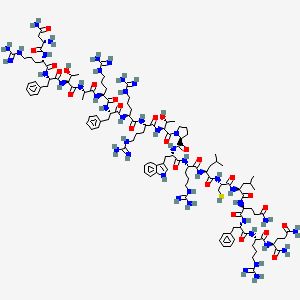 molecular formula C119H187N43O25S B15137357 Lynronne-3 