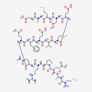 molecular formula C77H120N20O28S3 B15137422 Tau Peptide (1-16) (human) 