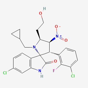 molecular formula C23H22Cl2FN3O4 B15137439 MDM2-p53-IN-19 