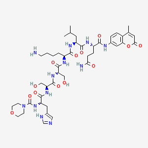 molecular formula C44H64N12O13 B15137442 Prostate Specific Antigen Substrate 