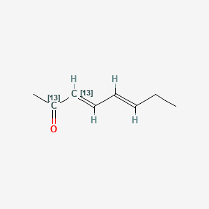 (3E,5E)-Octadien-2-one-13C2