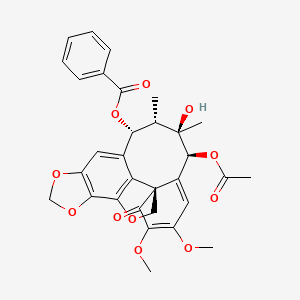 molecular formula C31H30O11 B15137499 Kadsulignan C 