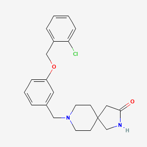 molecular formula C22H25ClN2O2 B15137544 Hdac6-IN-35 