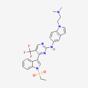 molecular formula C27H27F3N6O2S B15137557 EGFR mutant-IN-2 