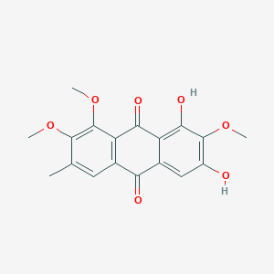 6,8-Dihydroxy-1,2,7-trimethoxy-3-methylanthraquinone