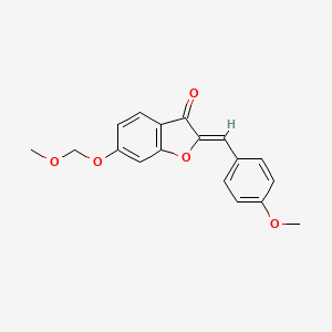 molecular formula C18H16O5 B15137597 SARS-CoV-2-IN-44 