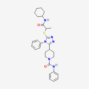 molecular formula C29H36N6O2S B15137621 15-Lox-IN-1 