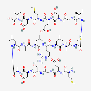 molecular formula C86H145N23O32S3 B15137656 Bik BH3 