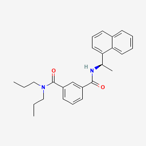 molecular formula C26H30N2O2 B15137661 SARS-CoV-2-IN-61 