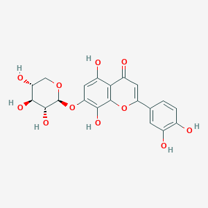 molecular formula C20H18O11 B15137663 Hypoletin-7-O-beta-D-xylopyranoside 