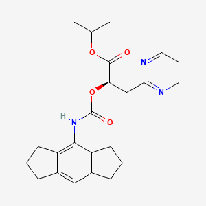 molecular formula C23H27N3O4 B15137668 S7V5RX5Wbz CAS No. 2272917-13-0