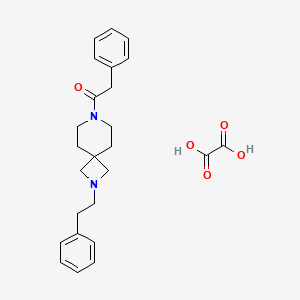 molecular formula C25H30N2O5 B15137815 AB21 (oxalate) 